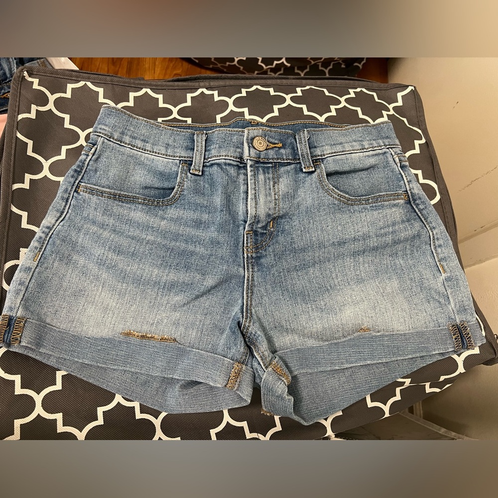 Old Navy Blue Jean Shorts Classic Cutoff Style